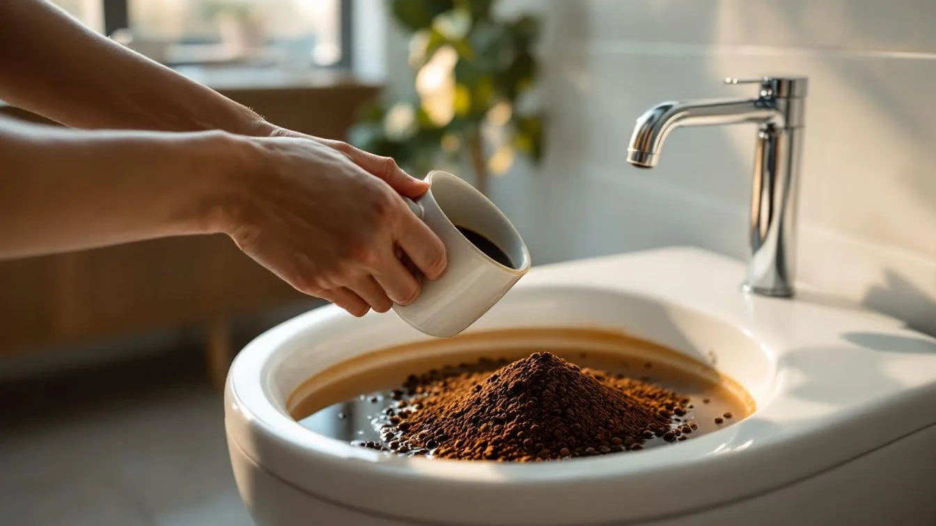 Der Siphon-Trick: Warum Kaffeesatz in der Toilette ein überraschend effektiver Haushaltshelfer ist