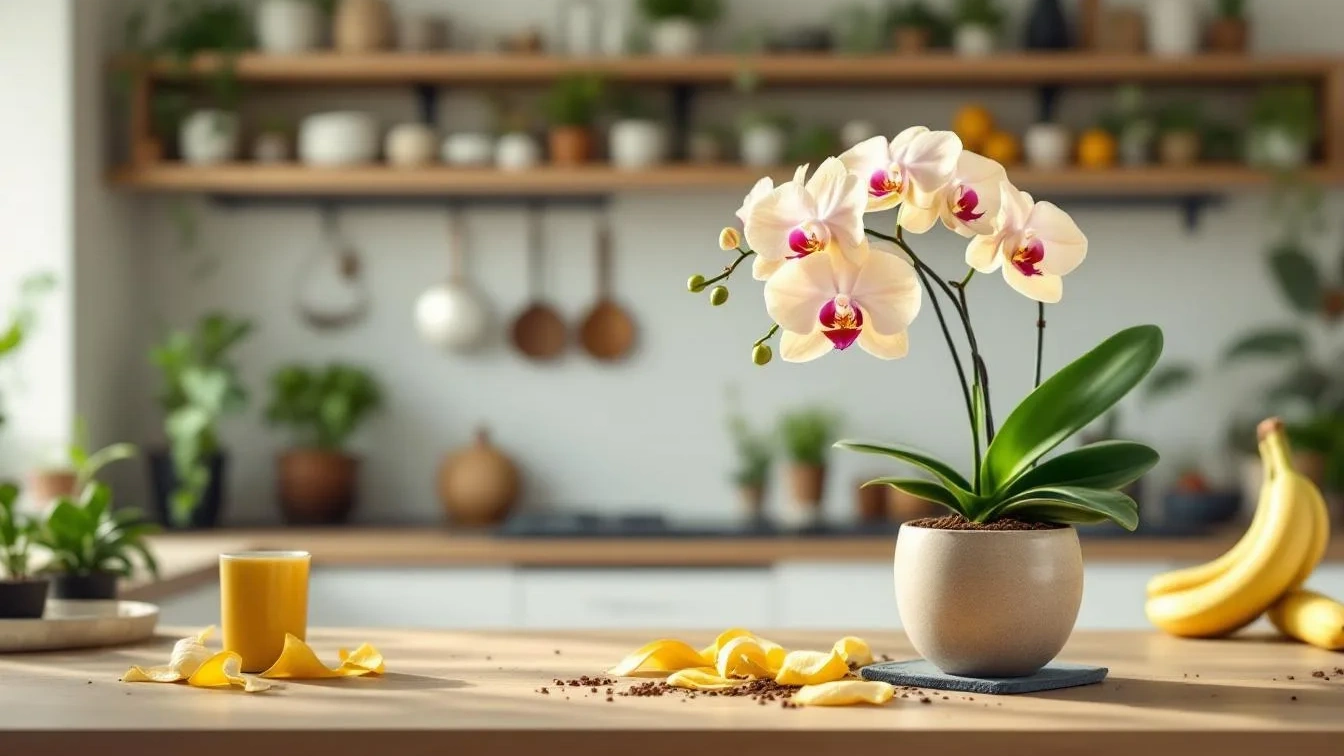 Orchideenwunder im Februar: Wie Küchenreste Ihre Pflanzen zu einer beeindruckenden Blüte verhelfen