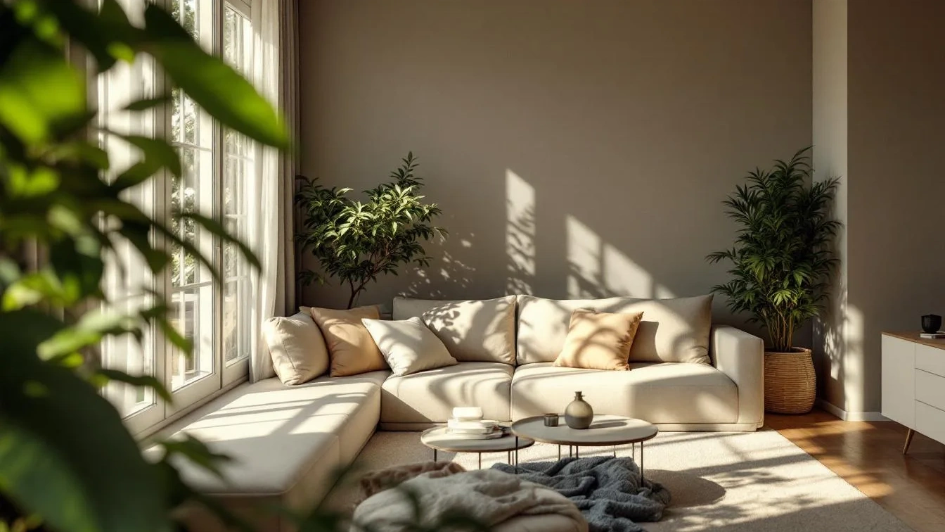 Vom Schatten ins Licht: Wie eine dunkle Wohnung zur minimalistischen Oase umgestaltet wurde